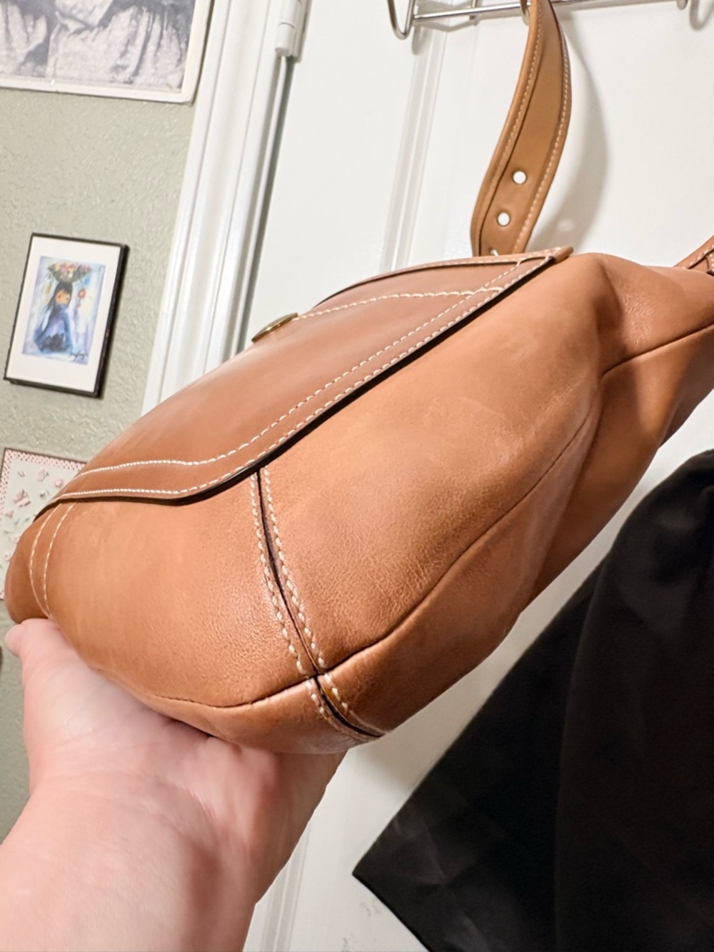 2007 COACH Bleecker Heritage Leather Crossbody Bag or Shoulder Bag - Picture 7 of 16